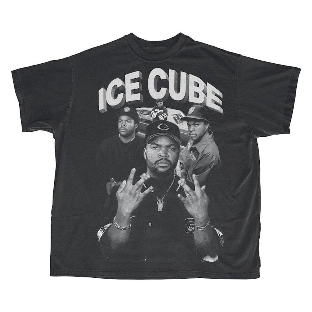 Ice Cube - Retro Style Rap Tee Graphic Shirt